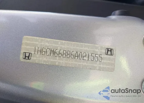 2006 Honda Accord 3.0 Ex z USA, uszkodzony, nr VIN 1HGCM66886A021555